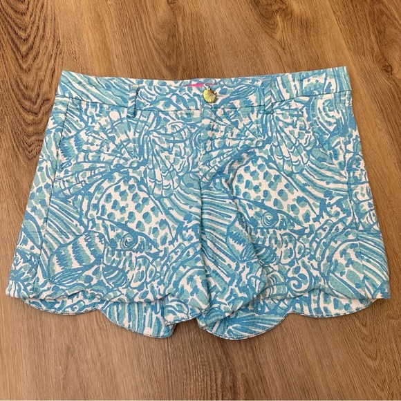 Lilly Pulitzer Palmita Stretch Short size 2 - Picture 1 of 5